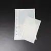 En Stock A6A7 Pegatina Páginas Interiores Álbum de Tarjetas Bolsillos Interiores Bolsillos Transparentes de 6 Agujeros Bolsas Transparentes para Fotos