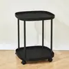 Estante de Almacenamiento Simple Desmontable Mesa Auxiliar Mesa de Noche Mesa para el Hogar Sala de Estar Dormitorio Mesa Mesa de Esquina para Sofá Mesa de Café Pequeña