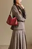 2025 Nova Bolsa Tote de Alta Qualidade Grande Capacidade Bolsa de Axila Feminina Moda Simples Versátil Bolsa Transversal para o Dia a Dia