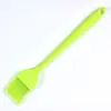 Pincel de Óleo Integrado de Silicone Pincel para Churrasco Pincel Pequeno para Assar Pincel de Óleo para Panqueca Não Solta Fios Antiaderente Ferramenta de Assar