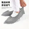 Cubrezapatos Grises No Tejidos Personalizados para Uso en Casa, a Prueba de Polvo, Antideslizantes, Resistentes al Desgaste, Transpirables, Cubrezapatos No Tejidos Específicos de Fábrica al por Mayor