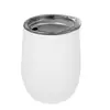Taza para Huevo Transfronteriza de 12 oz con Aislamiento de Doble Capa de Acero Inoxidable 304, Copa de Vino en Forma de U, Taza Portátil con Forma de Huevo, Venta al por Mayor