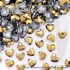 5.5*6mm Corazón de Melocotón Diamante para Uñas Forma de Diamante Fondo Plano Diamante de Forma Especial Cristales para Uñas Uñas Portátiles Joyería para Manicura DIY Venta al por Mayor