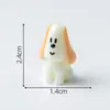 Boneca de Cachorro Fofa de Orelhas Longas Desenho Animado Criativo Casa de Bebê Decoração DIY Acessórios de Sacola Surpresa Pequenos Enfeites para Carro e Desktop