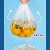 Saco de Armazenamento para Geladeira Doméstica, Saco à Prova d'Água e de Insetos, Cobertura para Tigelas e Pratos, Saco de Cozinha, Saco Direcionador de Vento para Ar Condicionado