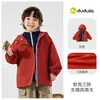 Chaqueta con capucha para niño Tech-Three-ProofDudu Ropa de otoño Abrigo para niña Ropa de otoño Ropa para bebé Ropa infantil de moda