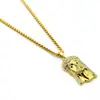 Europa y Estados Unidos joyería de moda para discoteca joyería hip-hop collar con colgante para hombre collar de diamantes de moda colgante