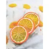 Rodajas de limón de simulación adornos de frutas artificiales decoración de ventana modelo adornos accesorios para fotografía