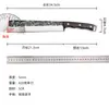 Faca de Lenhador Forjada à Mão Longquan, Faca de Cortar Ossos Doméstica, Faca Yangjiang, Faca para Abrir Caminhos em Acampamento ao Ar Livre, Machado de Acampamento ao Ar Livre