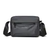 Bolsa Cruzada de Cuero Amazon Film para Hombre, Bolsa de Viaje, Bolsa Cruzada para Ciclismo al Aire Libre, Bolso Mensajero Casual Simple, Bolso de Hombro para Hombre