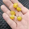 Ágata Roja Pulida Cuentas con Agujero Grande Patrón Jade Cuentas Sueltas Calcedonia Mate Cuentas de Arroz Pulsera Versátil Accesorios de Joyería Cuentas