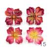 Simulación 4 cm pieza de hortensia no tejida pasador antiguo DIY abanico tocado accesorios para ropa al por mayor