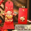 2027 Año Nuevo del Cordero 3D Sobre Rojo Creativo Personalizado Dibujos Animados Lishi Feng Bolsa de Sobre Rojo de Nochevieja para Dinero de la Suerte