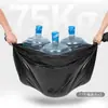 Bolsas de Basura Negras Grandes de Boca Plana Engrosadas para Propiedad Comercial Catering Hotel Sanidad Bolsas de Plástico Desechables al por Mayor