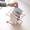Estante de Almacenamiento Vertical Plegable de Escritorio para Trapos, Estante de Cocina para Toallas de Lavado de Platos, Estante de Almacenamiento para Tazas de Agua de Encimera sin Perforaciones