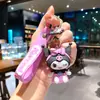 Llavero de Muñeca de Dibujos Animados Sanrio Kulomi, Colgante de Máquina de Bolas, Llavero Lindo para Bolsos, Pequeño Regalo al por Mayor