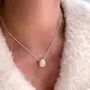 Novo Colar de Pérola do Amor em Prata de Lei S925 para Mulheres, Corrente de Clavícula da Moda que Não Desbota, Corrente de Pescoço Versátil de Nicho de Alta Qualidade