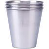 Legendario Vaso de Chupito Copa Bullet Tequila Copa de Bar Acero Inoxidable Copa de Cóctel Vaso Medidor Vaso para Licores