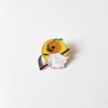 Halloween broche cartoon engraçado fantasma abóbora emblema de metal bonito crânio morcego pin homens e mulheres acessórios