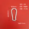Mosquetón de resorte de hierro con forma de calabaza del fabricante, hebilla de seguridad para exteriores con capacidad de carga, anillo de conexión para equipo de fitness