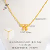 Pu Zuojiu no se desvanece Shajin Xingyue Croheart Pin Collar de mujer de lujo ligero diseño de nicho cadena de clavícula