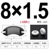 Ranura Ensanchada Tipo Elevado Silicona Doble Cara Bobina Protectora de Cable Salida de Cable Anillo de Goma Silicona Anillo Protector de Cable Resistente a Altas y Bajas Temperaturas Anillo de Sellado