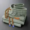 Nuevos Pantalones de Verano de Comercio Exterior, Pierna Recta Suelta, Tacto de Seda de Hielo de Alta Gama, Pantalones Casuales de Pierna Ancha de Secado Rápido para Hombre