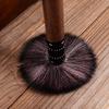Cepillo para té, Pincel para tetera que no suelta pelo, Cepillo de madera maciza de ébano, Cepillo limpiador de bandeja de té, Juego de té, Accesorios para ceremonia del té al por mayor
