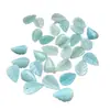 Hoja de Jade 13x20mm Amazonita Natural Hoja DIY Pasador Estilo Antiguo Pasador de Jade Accesorios de Flor