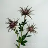 Flores Secas Artificiales Transfronterizas de 3 Cabezas Apio Flores Falsas Estilo Europeo Decoración para el Hogar Sala de Estar Boda Decoración Suave Arreglo Floral