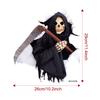 Hacha de Bruja de Halloween Adhesivo Decorativo AFH1276 Bruja Transfronteriza Adhesivo de Pared Decorativo para Sala de Estar Dormitorio