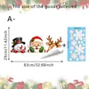 Decorações de Natal, adesivos eletrostáticos para vidro, animais fofos celebrando o Natal, adesivos de janela de árvore de Natal, criando uma atmosfera festiva de Natal, decorações de janela, presentes
