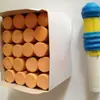 1 Giz Espesso Grande, Giz Branco Colorido Espesso para Marcenaria, Tubo de Aço, Marcação de Navios, Grafite ao Ar Livre e Letreiramento com Giz