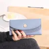 Nueva Cartera Pu Long de Hopper para Mujer, Billetera para Monedas, Bolso de Mano de Gran Capacidad, Cartera con Múltiples Ranuras para Tarjetas al por Mayor