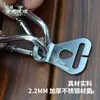 Lona para Acampar al Aire Libre, Poste, Hebilla de Unión, Accesorios para Tienda de Campaña, Pieza Triangular de Acero Inoxidable Engrosada, Cuerda de Ajuste a Prueba de Viento, Cuerda de Tracción