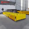 Transportador de Corrente de Mesa Carrinho de Trilho Industrial Veículo de Transferência de Molde com Controle Remoto Sem Fio e Estação de Acoplamento de Ponto Fixo