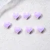 Perla de Imitación Color Macarrón Corazón Rosa Joyería para Uñas Accesorios para Uñas Portátiles Funda para Teléfono Celular Accesorios Pequeños DIY
