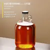 Garrafa de óleo de gergelim de grau alimentício, garrafa de vidro vazia selada para uso doméstico, grande capacidade, dispensador específico para cozinha para óleo de gergelim, óleo de chá e óleo de semente de gergelim.