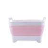 Amazon e-commerce lavabo plegable portátil de plástico telescópico para verduras fregadero plegable engrosado cubo de hielo cubo de frutas