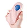 Palmilha Interna de Aumento de Altura para Homens e Mulheres, Almofada de Calcanhar Traseiro para Aumento de Altura, Confortável Antiderrapante Silicone Invisível Três Pontos Meia Palmilha Atacado