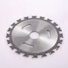 Hoja de sierra de dientes de doble cara hoja de sierra de doble corte para sierra circular eléctrica bidireccional hoja de sierra de doble propósito hacia adelante y hacia atrás diente bidireccional para carpintería 4 pulgadas