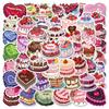 50 Constellation Cake Stickers Laptop Handbook Mobile Phone Shell Thermos Cross-border Decorative DIY Stickers