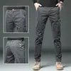 Pantalones Casuales Nuevos para Hombre Otoño 2026 Hong Kong, Rectos Holgados de Negocios de Alta Gama, Pantalones Elásticos para Hombre de Primavera y Otoño