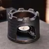 Calentador de Velas Cerámico Esencial para Aceites Esenciales Transfronterizo, Difusor de Incienso, Estufa para Tostar Hojas de Té de Salvia, Adorno Artesanal