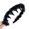 Diadema de Malla con Pedrería Elegante para Mujer 2025 Nueva Parte Superior Craneal Diadema Antideslizante Uso Diario Pinza para el Cabello Todo Fósforo Accesorios para el Cabello
