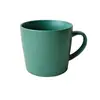 Caneca cerâmica com padrão personalizável, xícara cônica de grés para café, copo para beber leite e chá, adequado para uso no escritório e em casa, presente