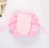 C Bolsa Portátil de Armazenamento para Viagem Quente Venda Cruzada Bolsa de Maquiagem Preguiçosa Bolsa de Maquiagem com Cordão Preguiçoso Bolsa de Armazenamento Bolsa de Armazenamento