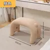 Banqueta Líquida para Cambiar Zapatos de Gato, Taburete Famoso en Internet con Temática de Animales para Sala de Estar, Taburete de Maquillaje, Taburete para Vestirse, Taburete Reposapiés, Taburete para Entrada