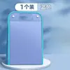Bolsa de fuelle portátil con sellado de borde vertical, bolsa de documentos multicapa, bolsa para guardar exámenes clasificados de estudiante, bolsa de documentos semitransparente
