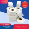 Papel sintético PP fosco 40*25*2000 folhas de papel para etiquetas adesivas papel para impressão de código de barras à prova d'água e à prova de óleo antidesgaste